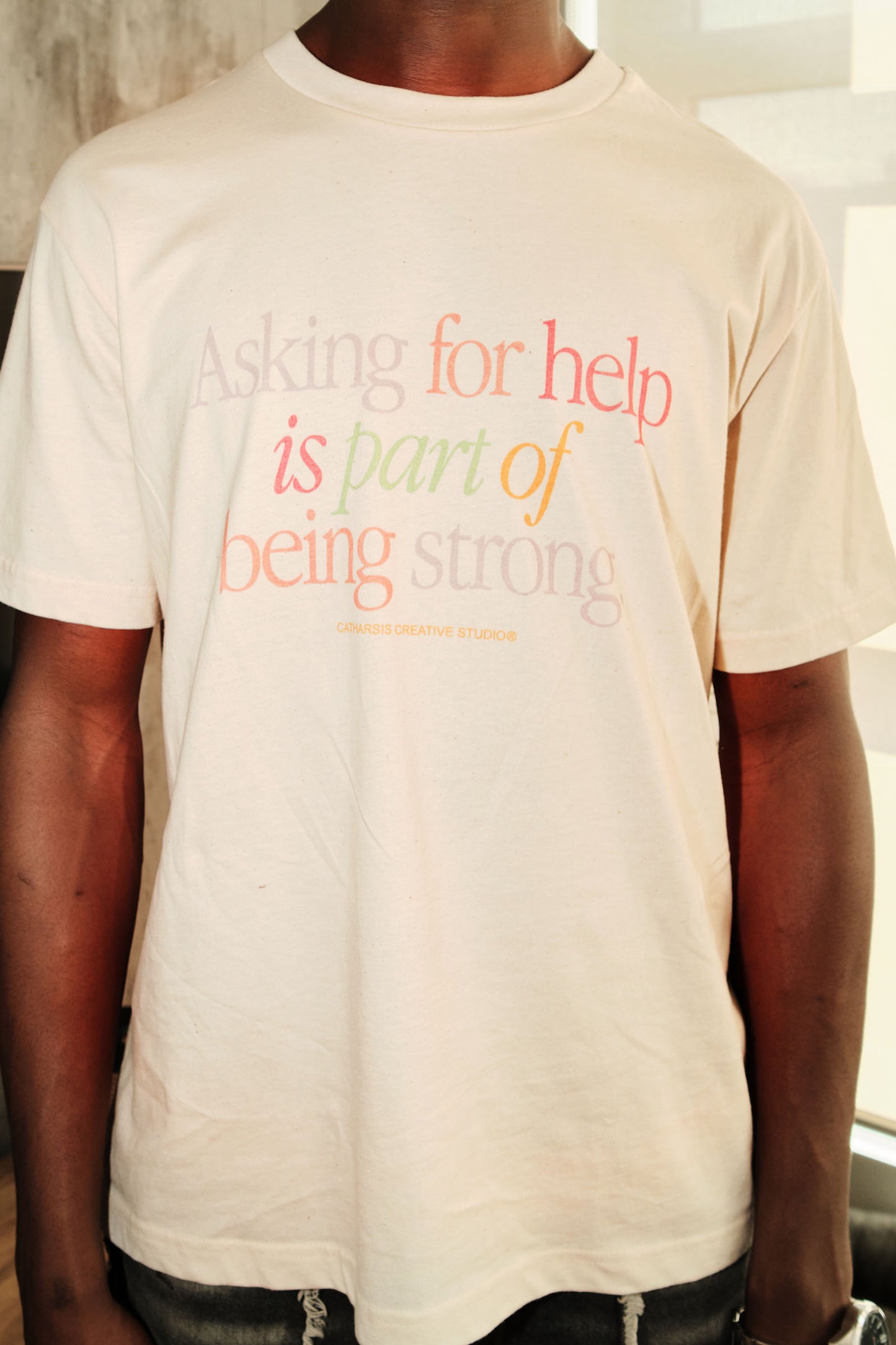 ASKING FOR HELP IS PART OF BEING STRONG