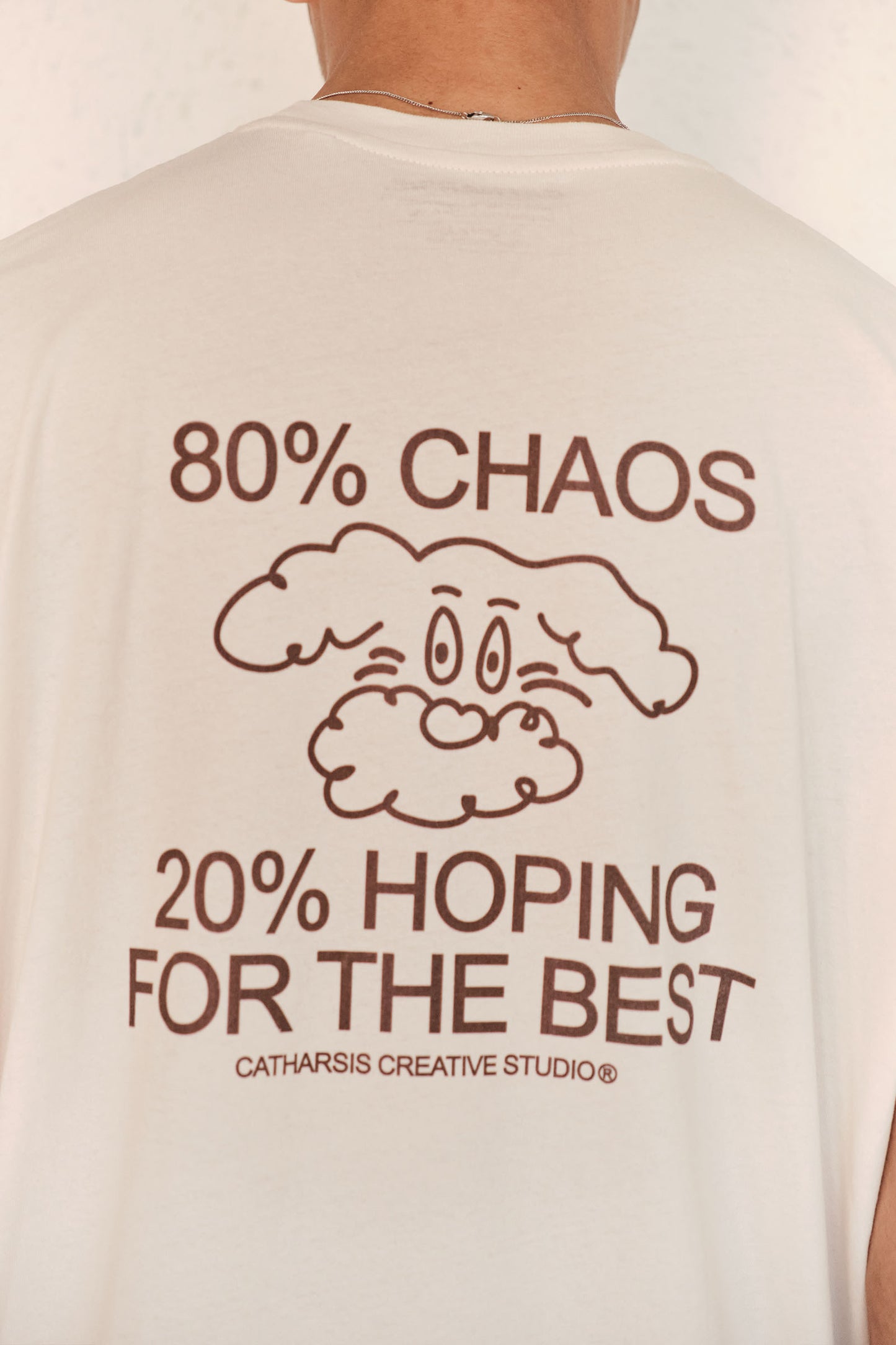 80% CHAOS, 20% HOPING FOR THE BEST.