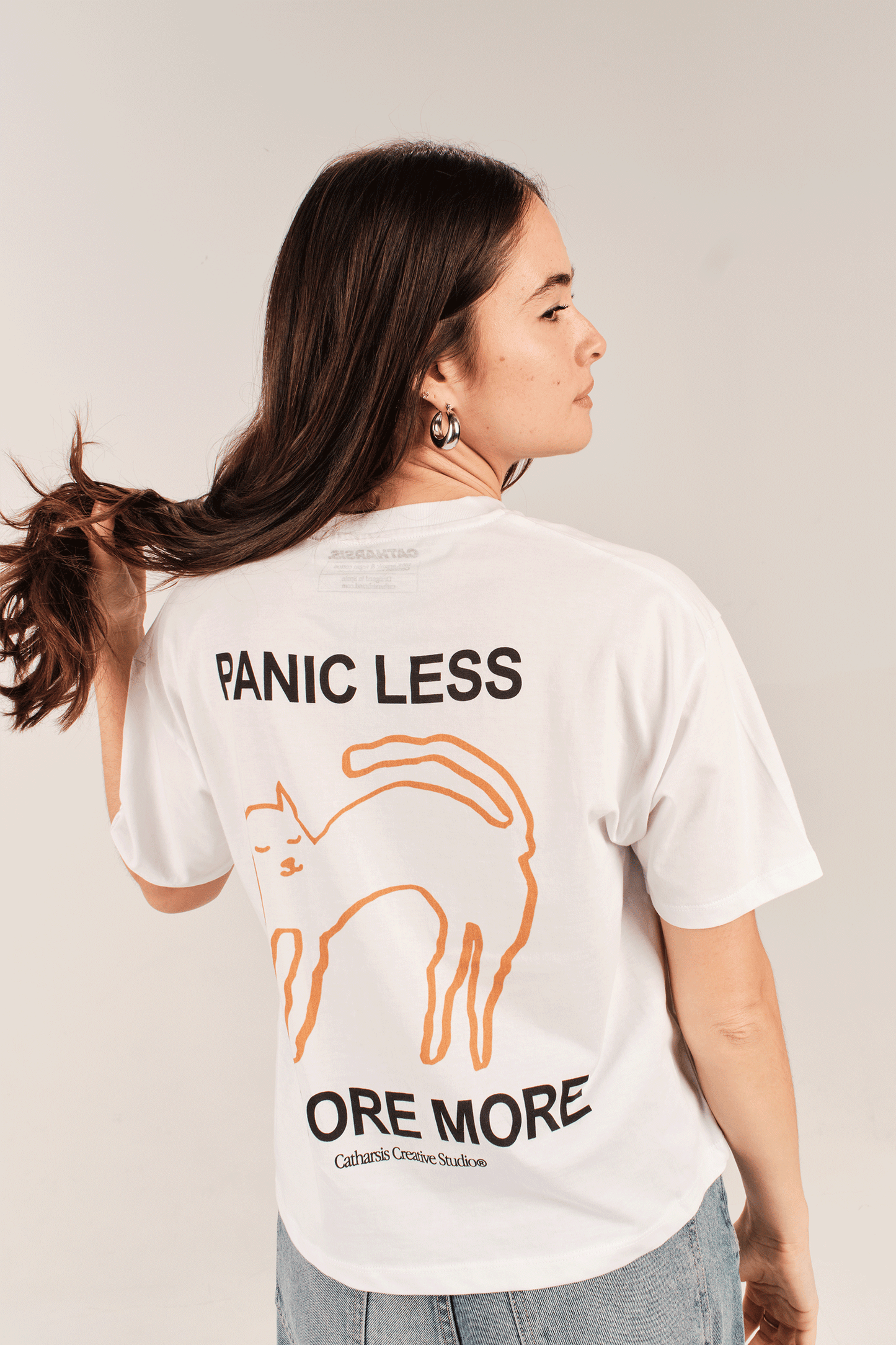 PANIC LESS, IGNORE MORE. CROPPED