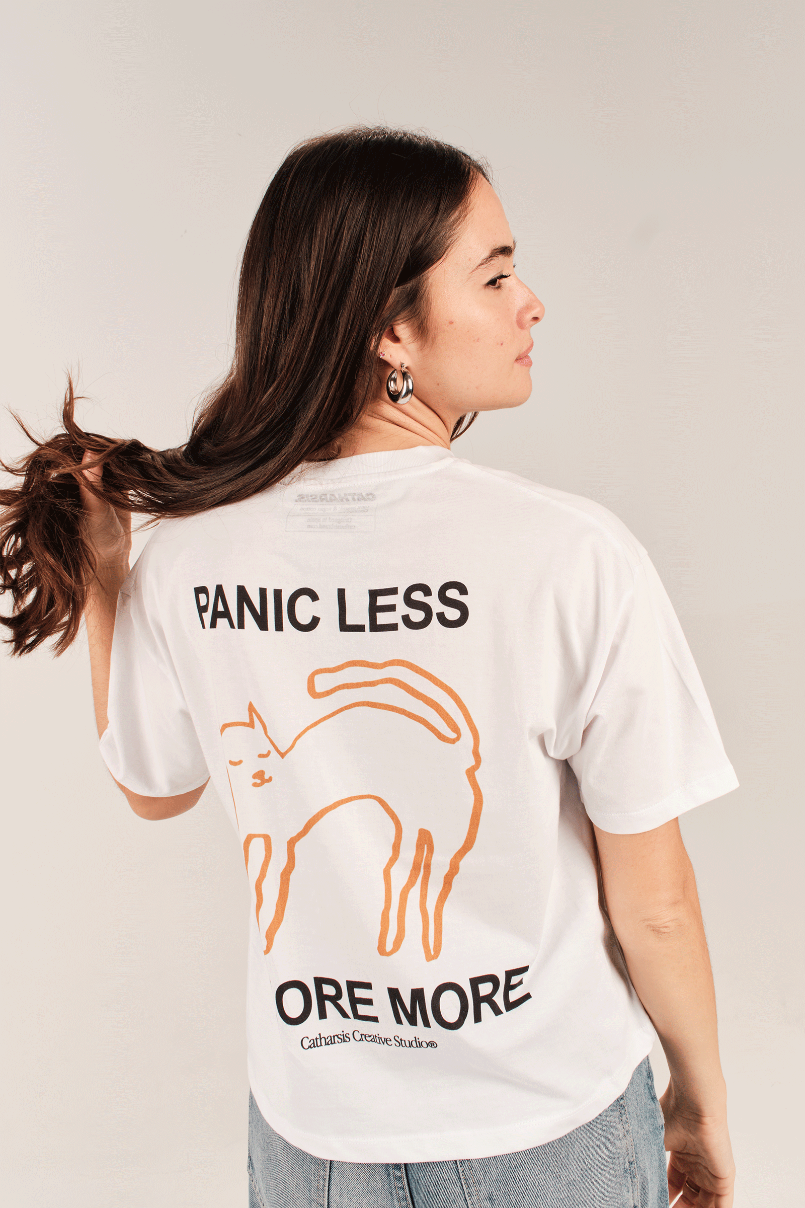 PANIC LESS, IGNORE MORE. CROPPED