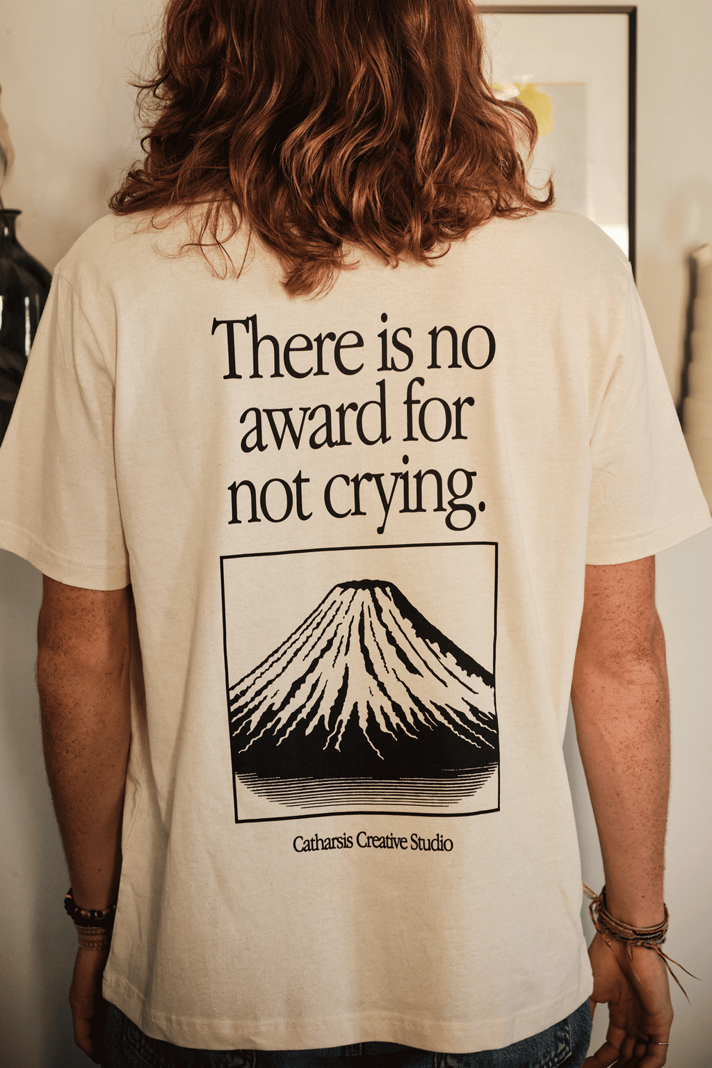 THERE IS NO AWARD FOR NOT CRYING