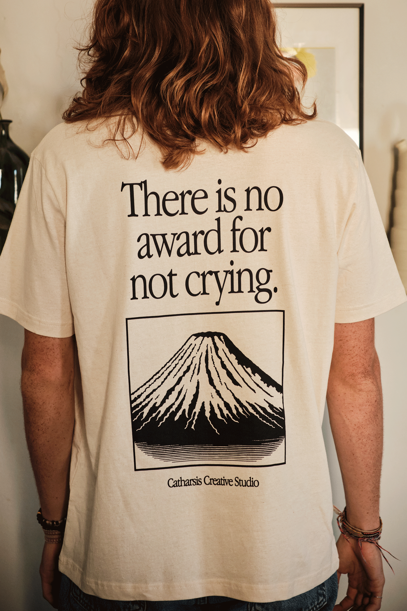 THERE IS NO AWARD FOR NOT CRYING