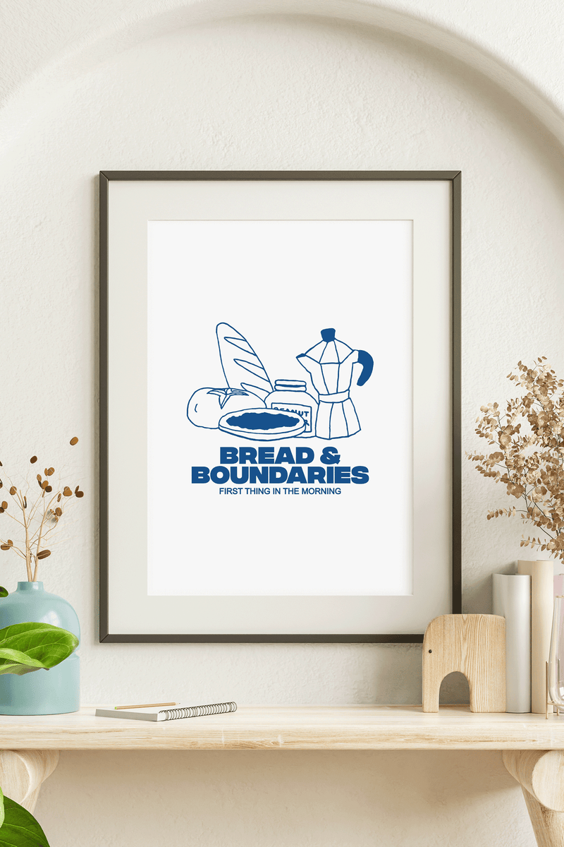 BREAD & BOUNDARIES A3 PRINT