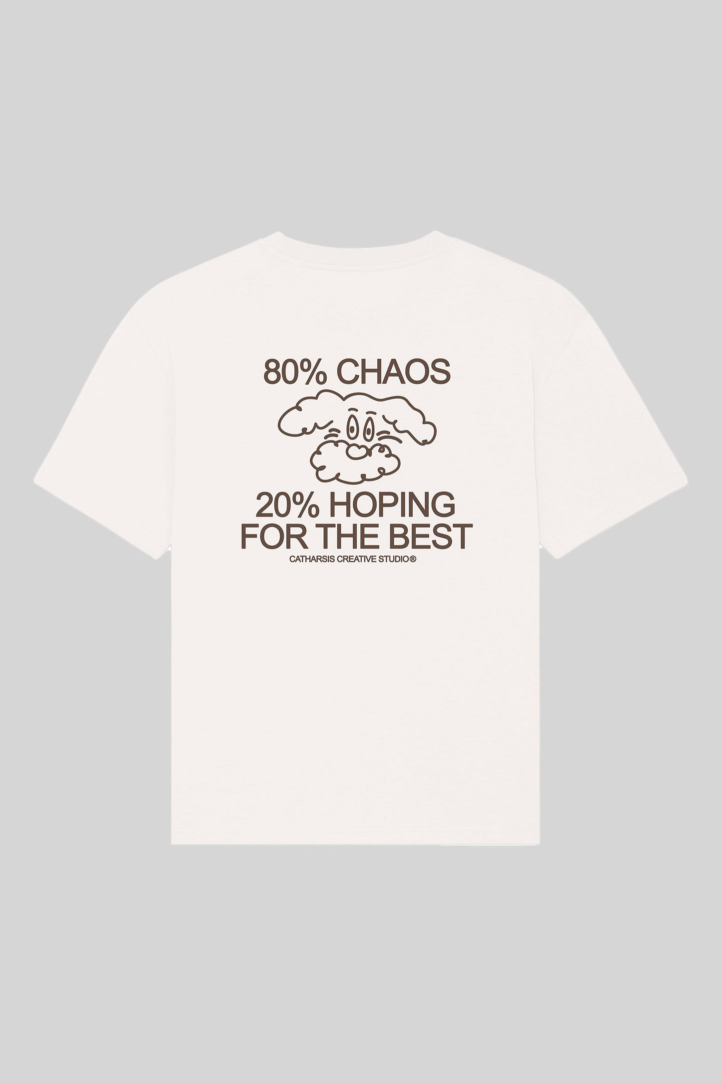 80% CHAOS, 20% HOPING FOR THE BEST.