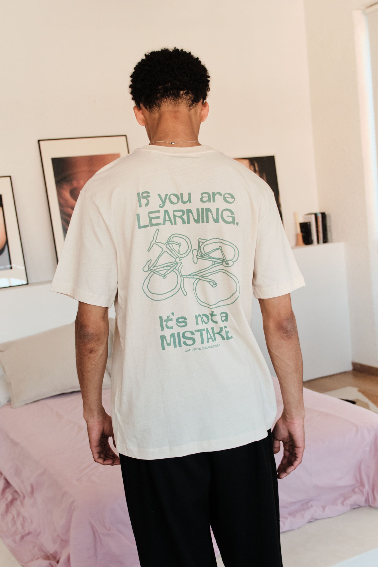 IF YOU ARE LEARNING, IT'S NOT A MISTAKE.