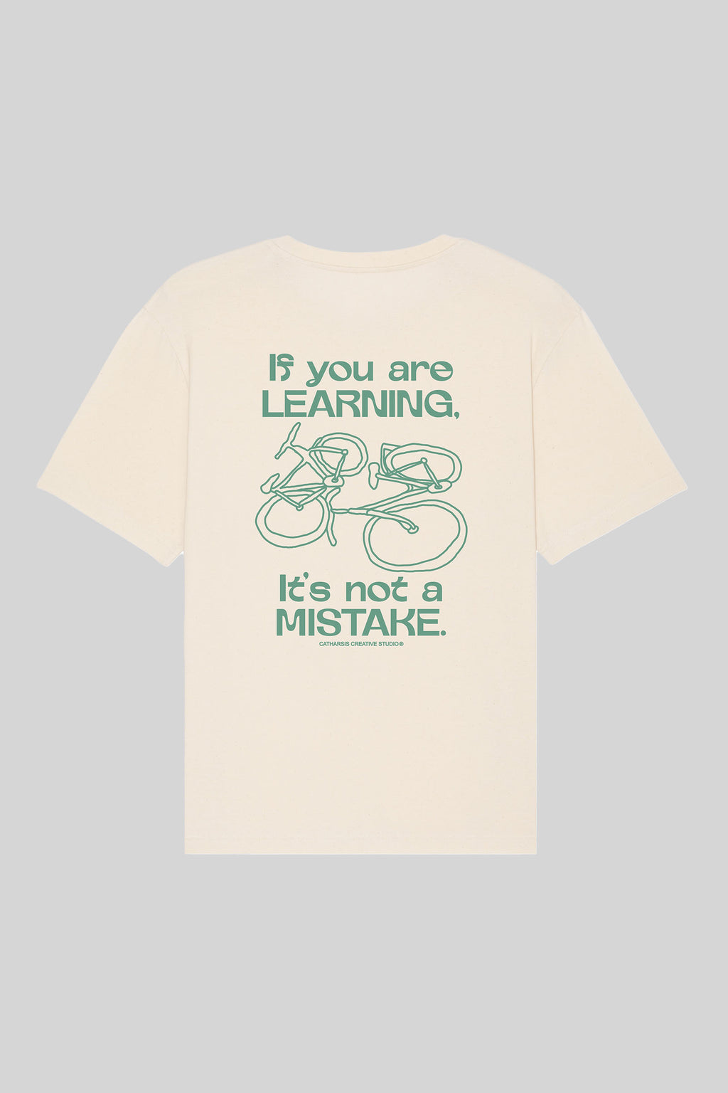 IF YOU ARE LEARNING, IT'S NOT A MISTAKE.