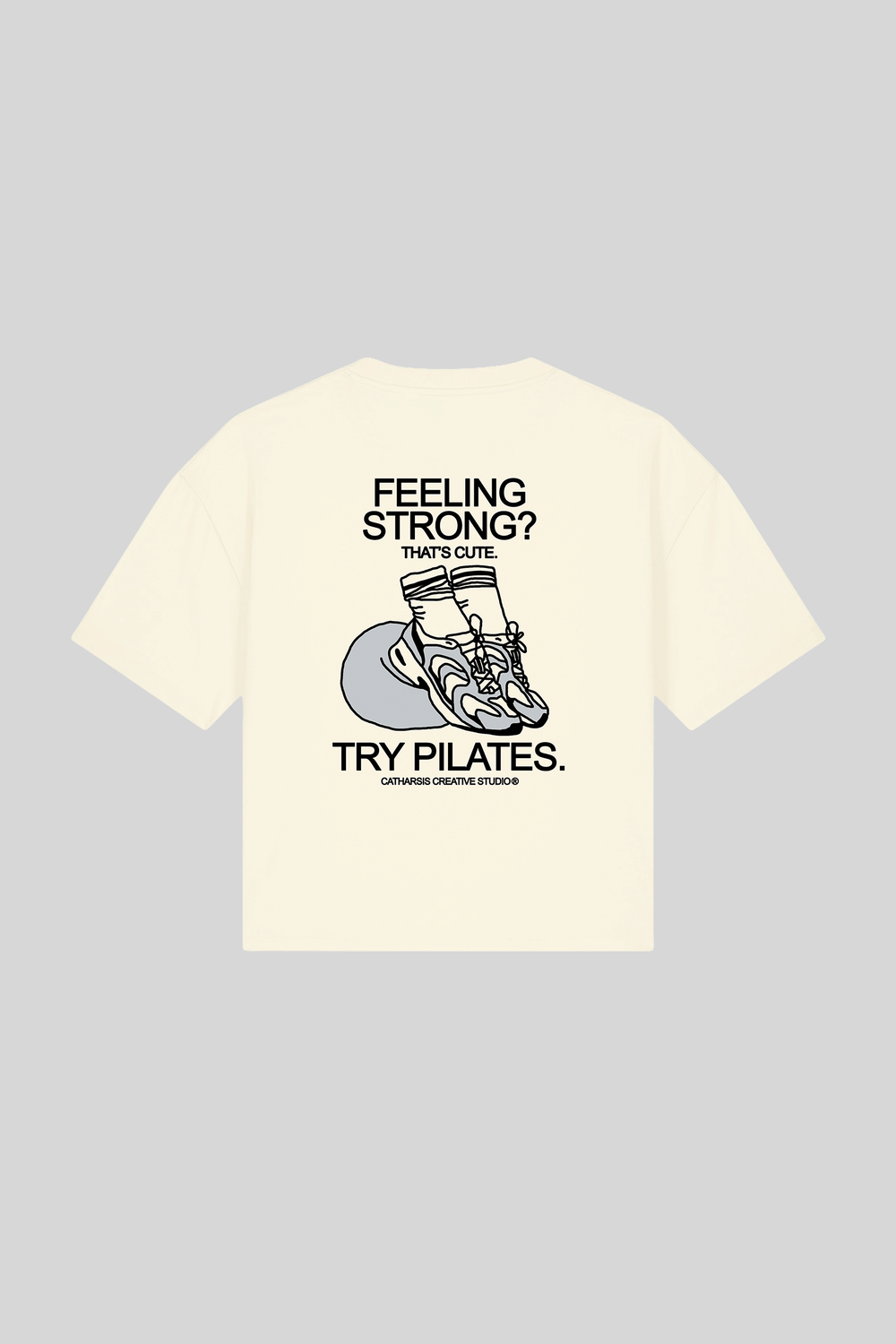 FEELING STRONG? THAT'S CUTE. TRY PILATES CROPPED