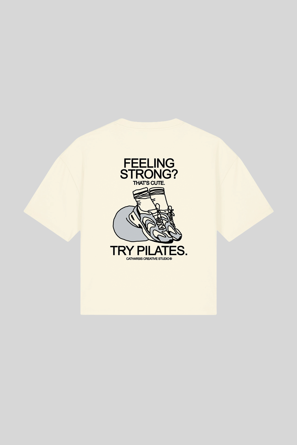 FEELING STRONG? THAT'S CUTE. TRY PILATES CROPPED