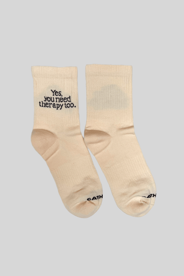 Yes, You Need Therapy Too Socks