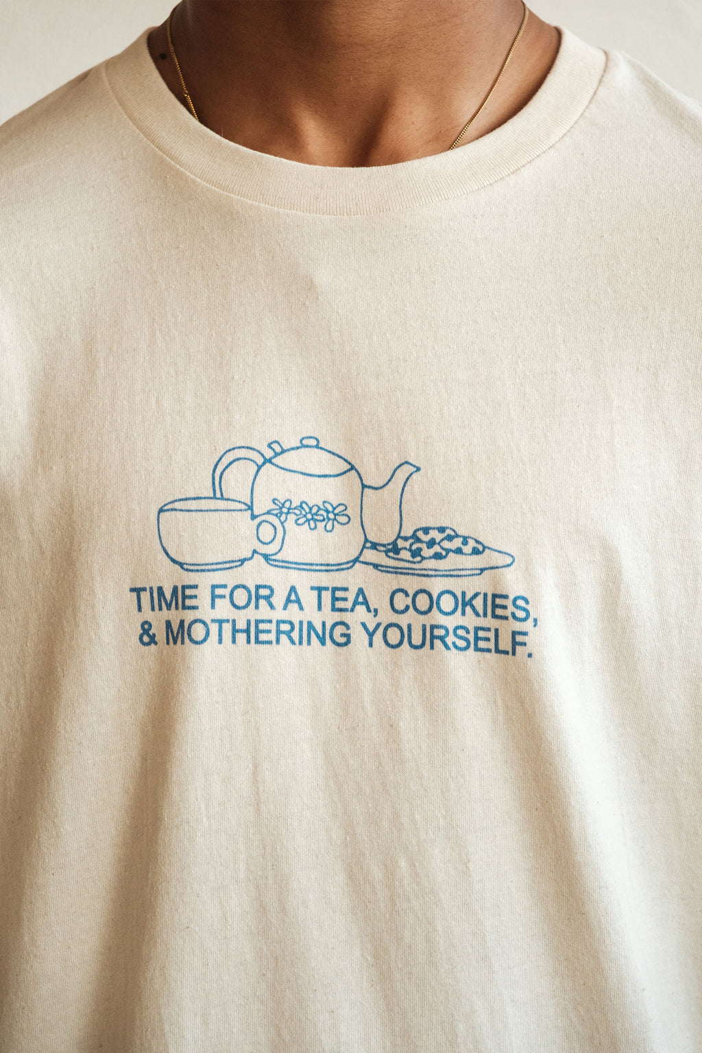 TIME FOR TEA, COOKIES & MOTHERING YOURSELF.