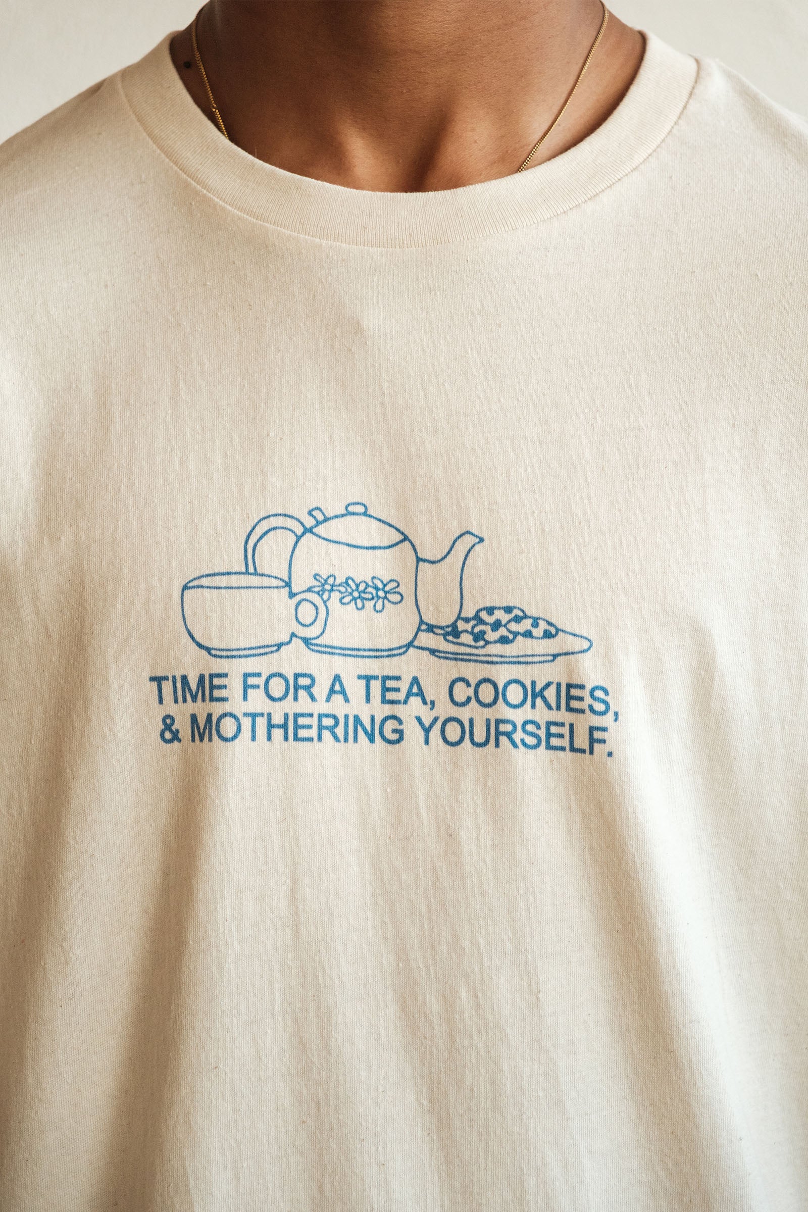 TIME FOR TEA, COOKIES & MOTHERING YOURSELF.