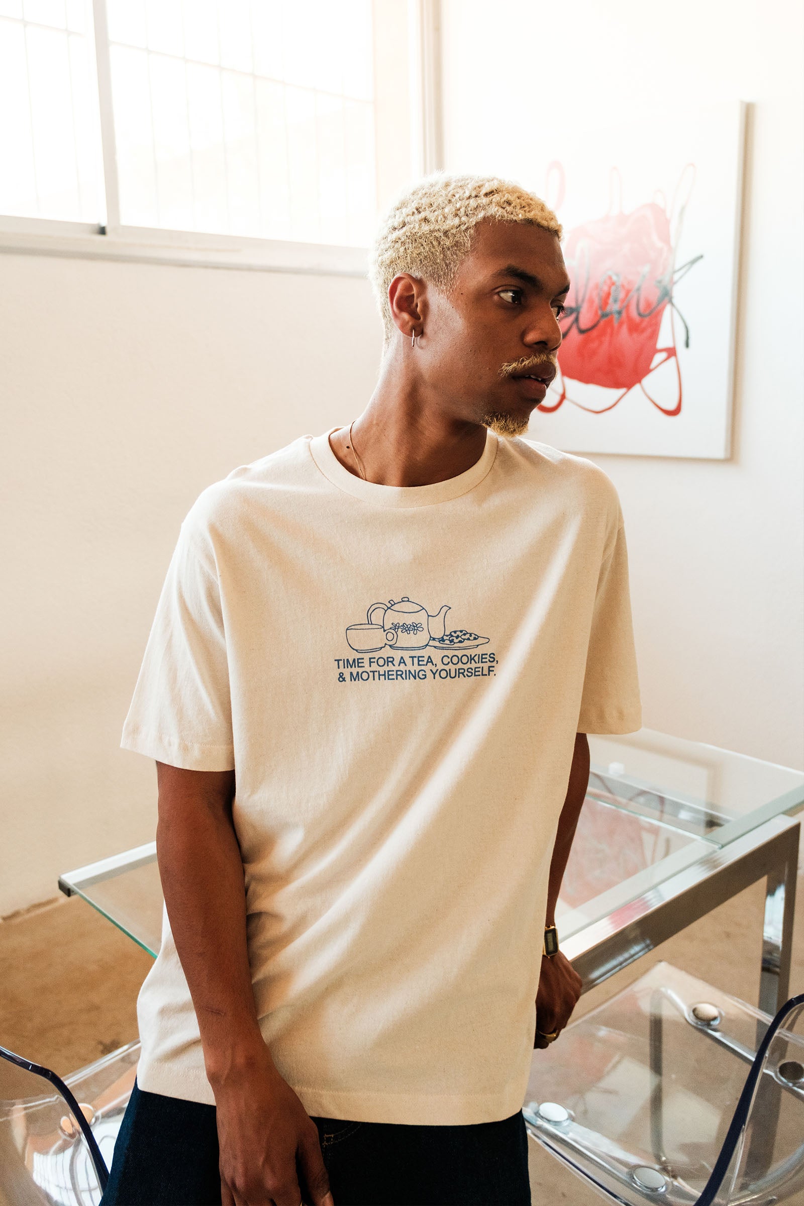 TIME FOR TEA, COOKIES & MOTHERING YOURSELF.