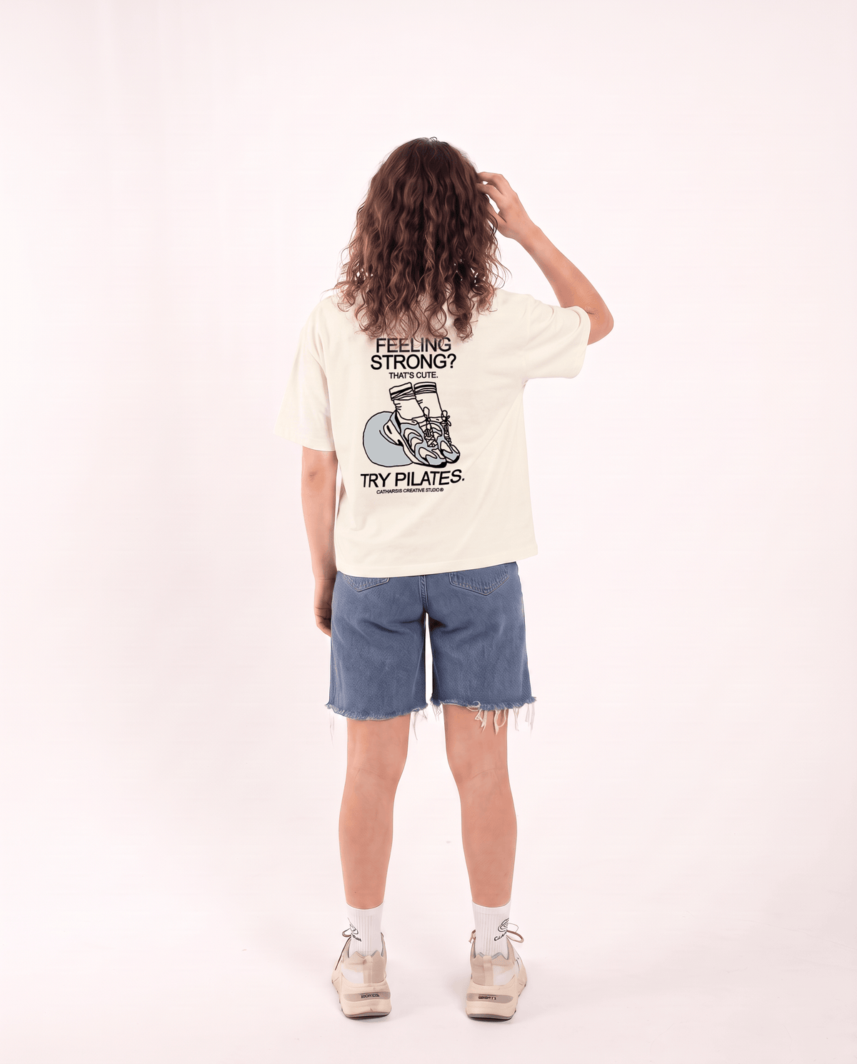 FEELING STRONG? THAT'S CUTE. TRY PILATES CROPPED