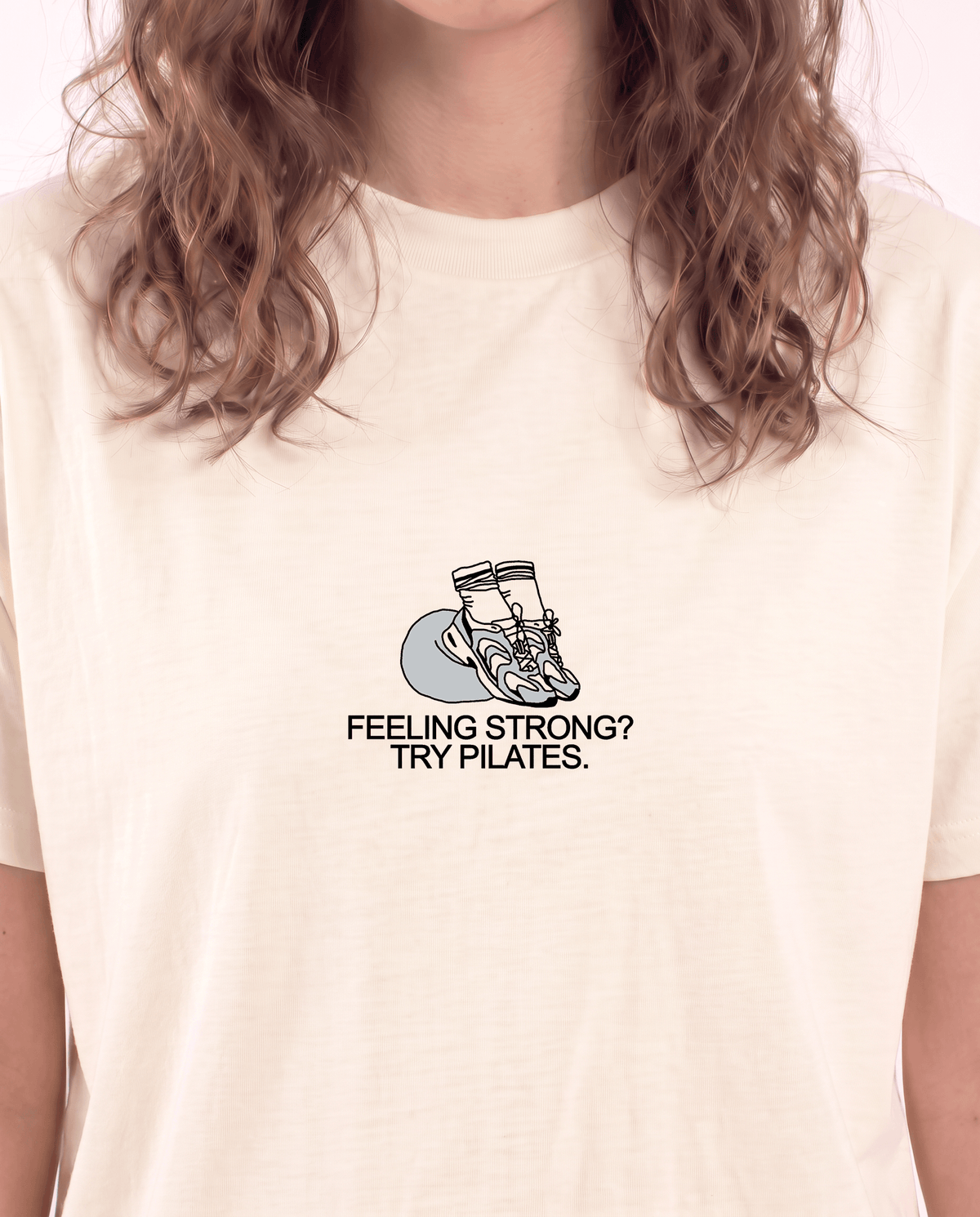 FEELING STRONG? THAT'S CUTE. TRY PILATES CROPPED
