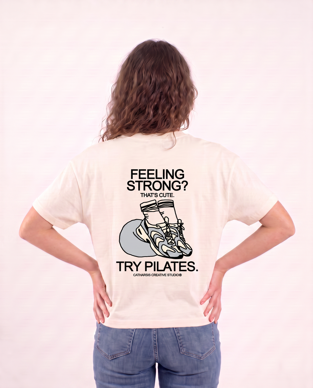 FEELING STRONG? THAT'S CUTE. TRY PILATES CROPPED