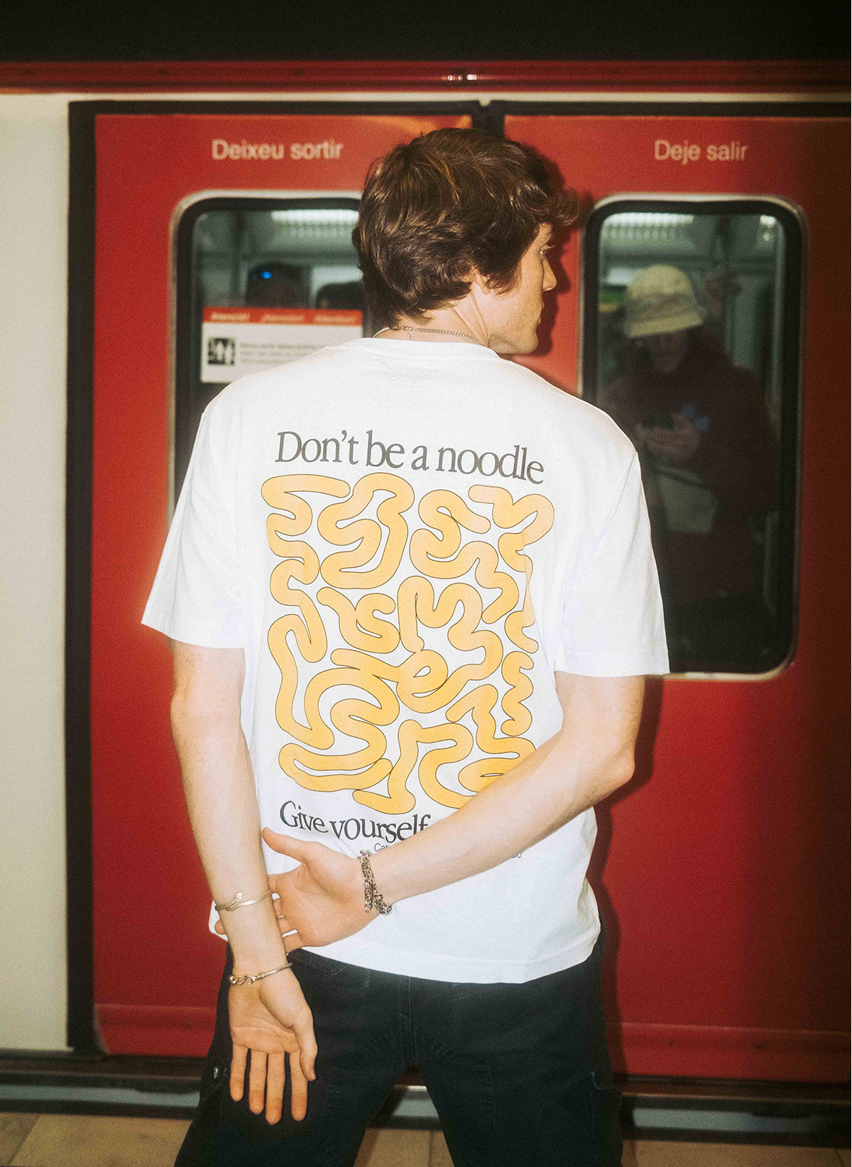 DON'T BE A NOODLE, GIVE YOURSELF A BREAK.